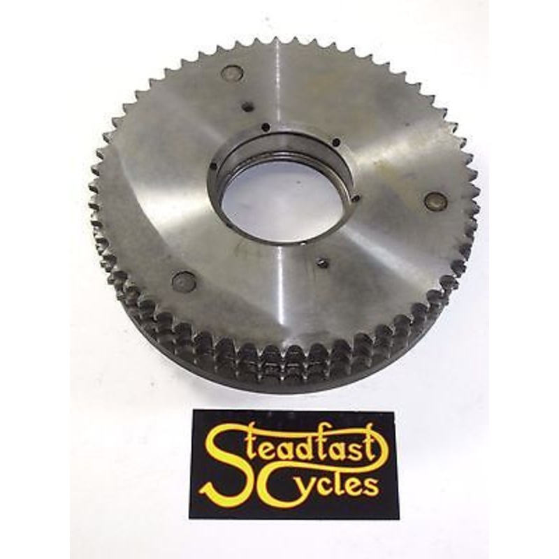 06-2482 Genuine Norton Clutch basket chainwheel with backplate 750 850 06.0742