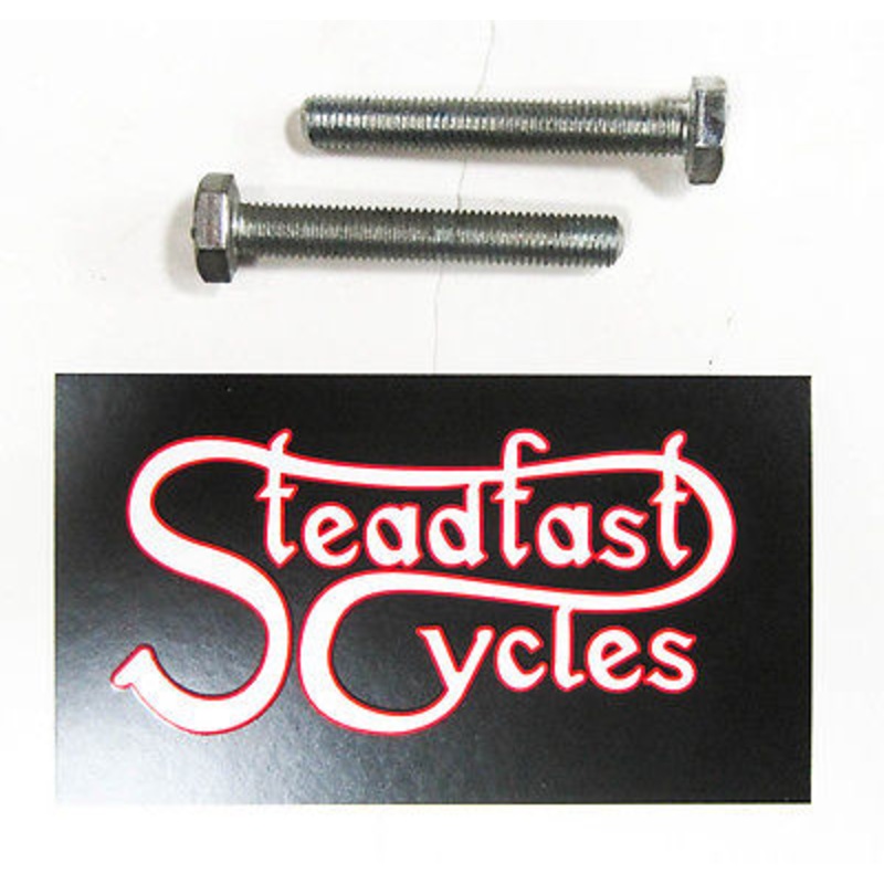 06-6405 Norton Rear Chain Adjuster Bolt UK Made HEX.SCREW 1/4UNF x 1 3/4