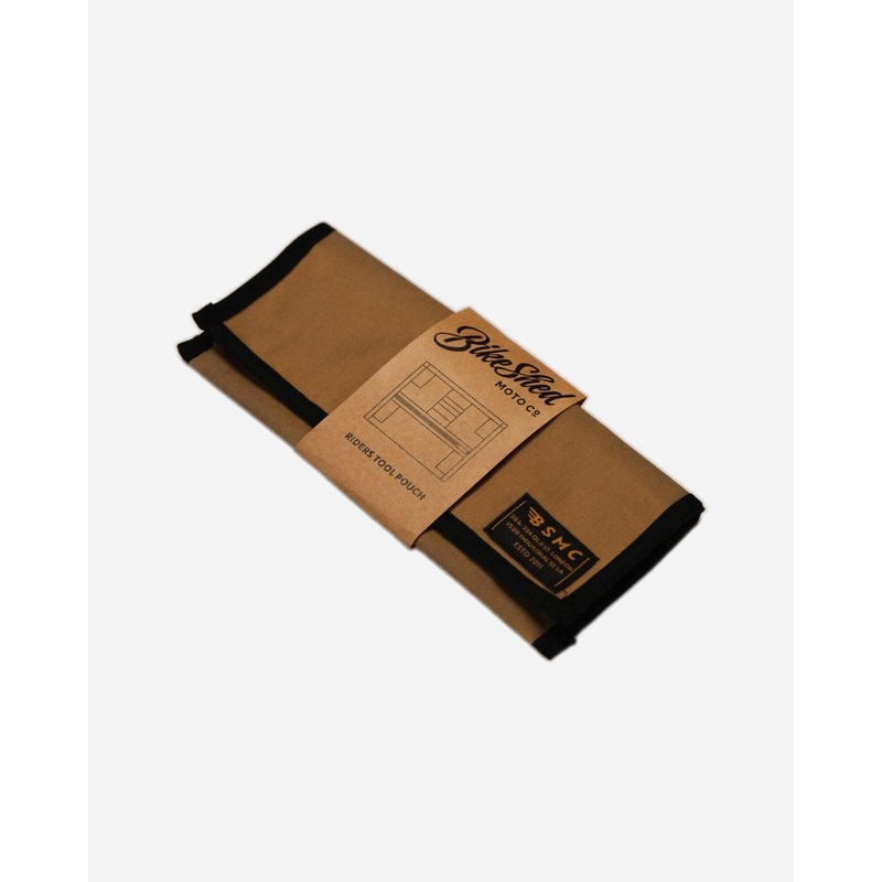 BSMC Riders Tool Pouch – Waxed Tan