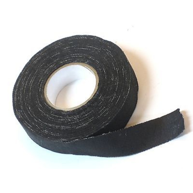 1 roll Friction tape for loom wire harness motorcycle auto classic restoration