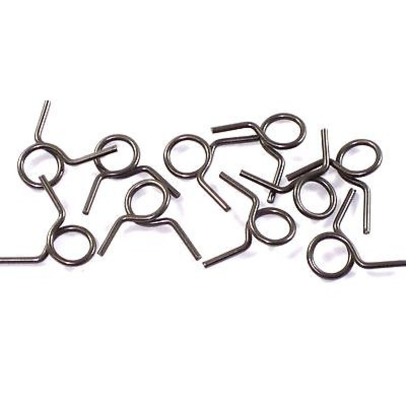 10 each Fuel line clips 3/8 OD Motorcycle Auto hose tube clamps spring clamp *