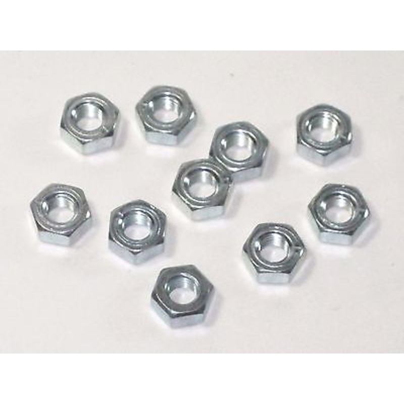10 each Nut UNF 1/4-28 14-0301 03-3057 06-0862 Triumph BSA Norton 315738 1/4×28