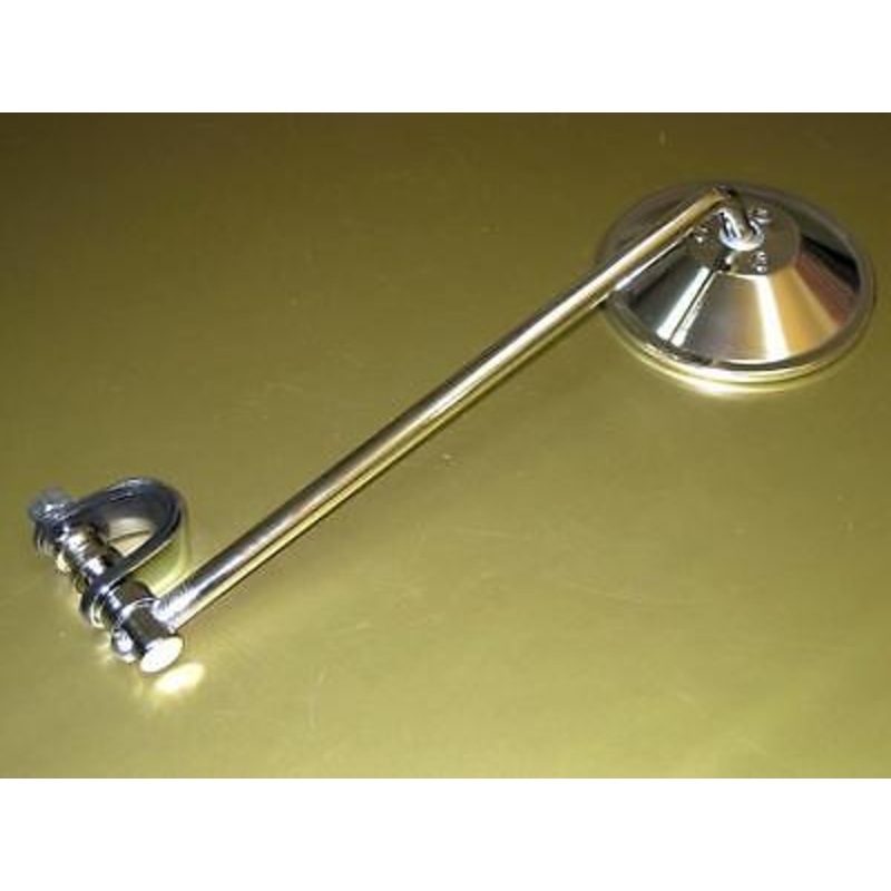 10 mirror universal for 7/8 or 1 handlebars motorcycle clamp on *