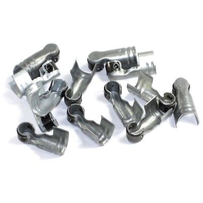 12 each spark plug Terminal conn wire for 7mm plug wire clip connector Auto