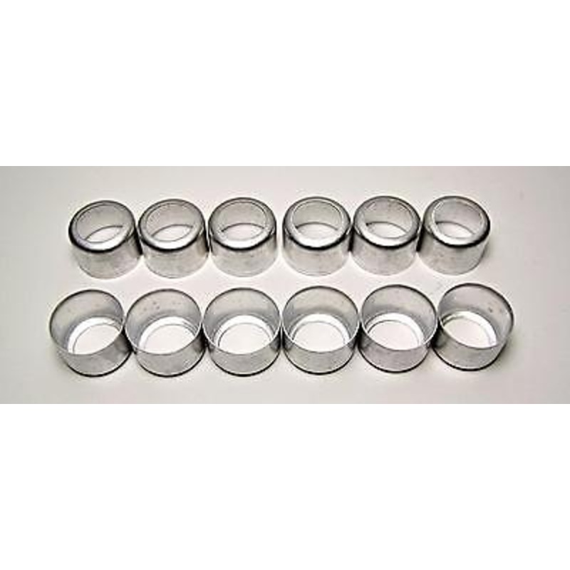 14 piece Ferrule set aluminum hose crimp .750 1/8 ID x 1/2 for 3/8 tube *