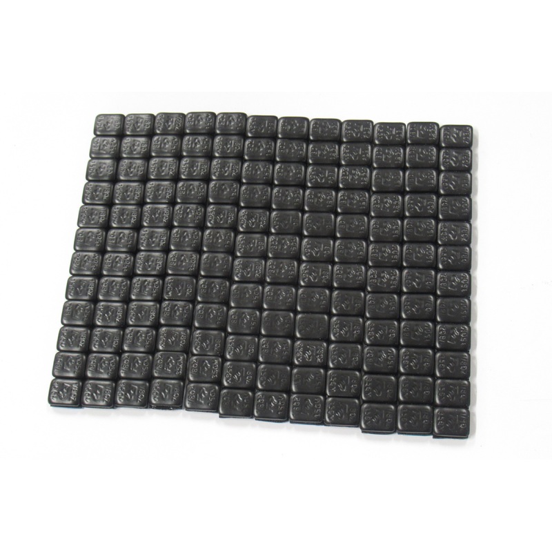 144 count Wheel Balance 1/8 oz black Weights steel mount stick-on motorcycle