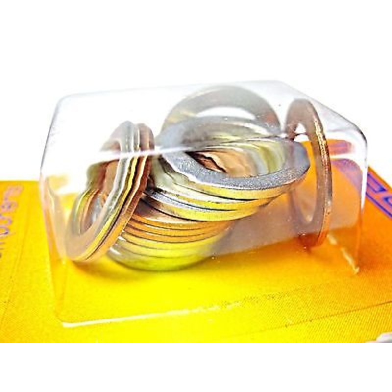 14mm spark plug index indexing set 15 washers Motorcycle Auto multiple thickness