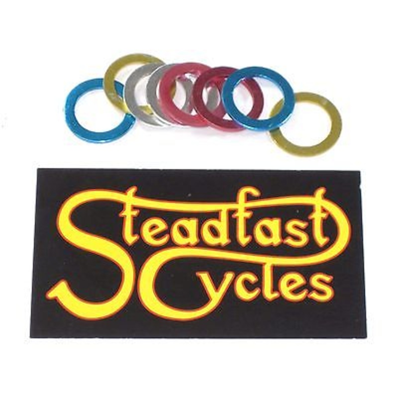 14mm spark plug index indexing set 8 piece washers Motorcycle Auto washer set *