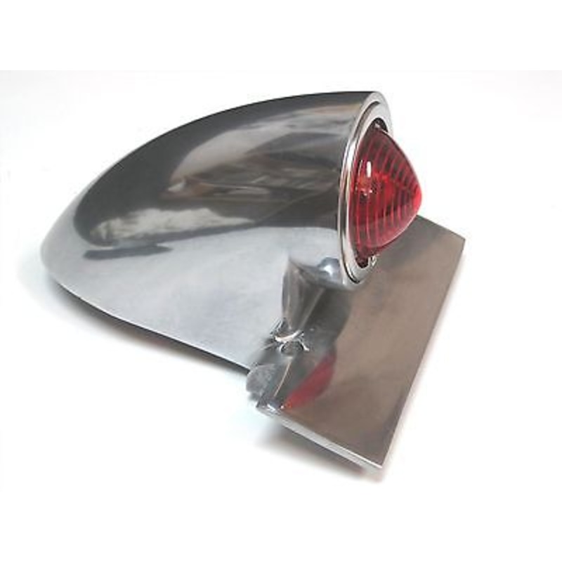 1950s Taillight Sparto polished aluminum chopper bobber motorcycle 1169A LED