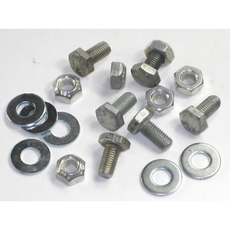 1971 and up Triumph fender bolt set and Washer nut 1/4×1/2-28 14-0101 14-1201 *