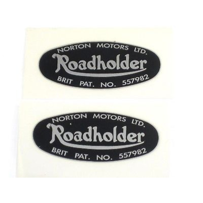 2 Norton Roadholder Fork Decal transfer DRY FIX Dominator NM25117 06-7908
