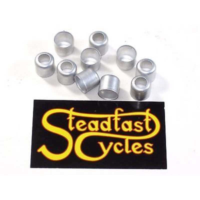 Ferrule for 1/2 OD tube hose oil fuel line alloy crimp .547 ID