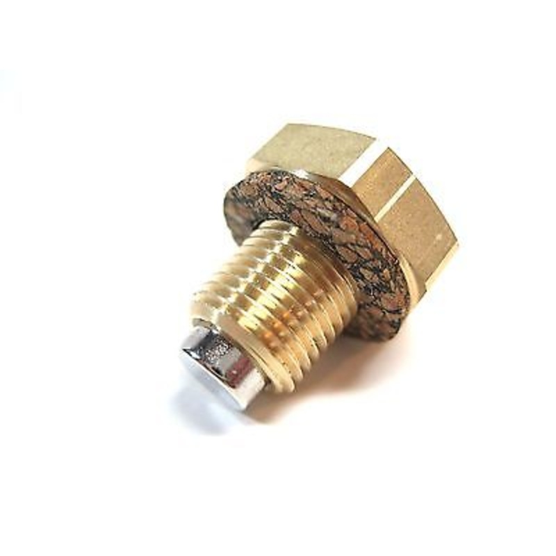 3/8 OD x 28 Magnetic Oil tank Drain Plug Triumph 500 650 750 1959-1974 BSA A65 A50
