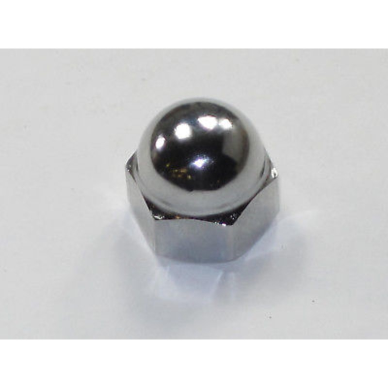 3/8 x 26 TPI CEI Chrome acorn Domed Nut Triumph UK Made 70-1435 650 500
