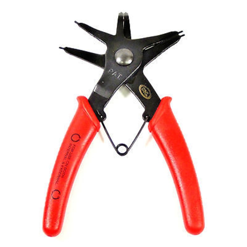 3 in 1 External Internal Circlip Pliers K&L tool motorcycle snapring tool *