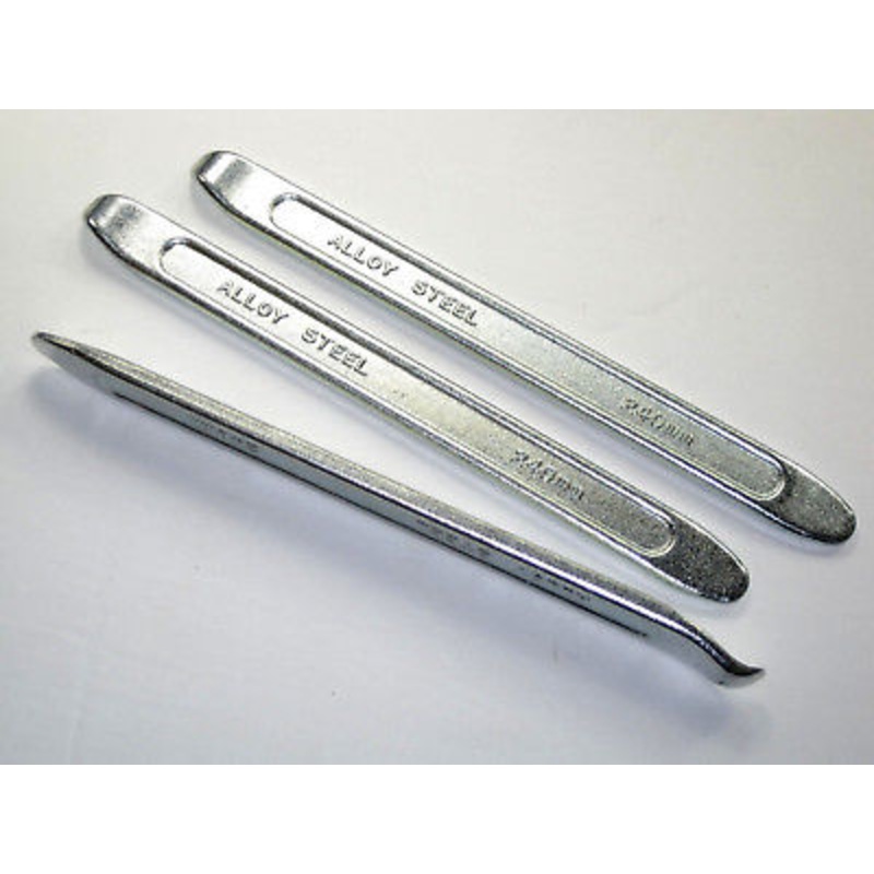 3 Tire irons lever iron set 9 motorcycle 3 piece Carbon Steel 60-0974 Triumph