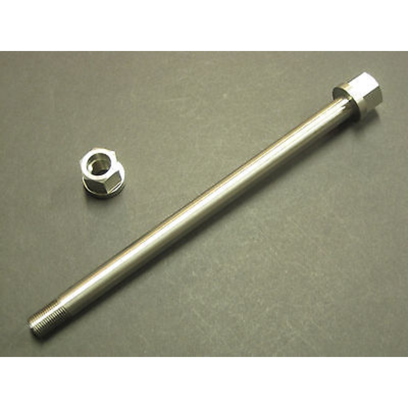 303 Stainless Steel Rear Axle & Nut Rear Disc T140 T160 Triumph 37-3965 T120 CONICAL