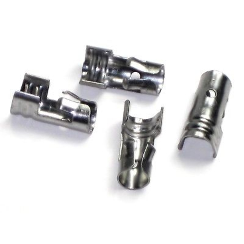 4 each spark plug wire terminal high tension connector for Lucas coils Triumph