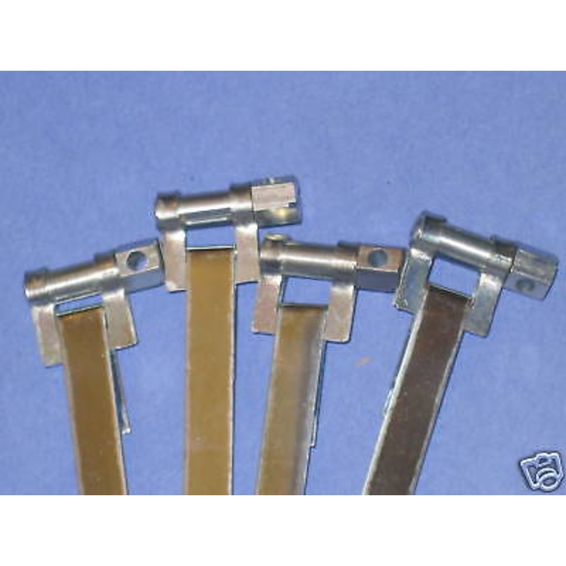 4 Gaiter straps Fork boot clamps Triumph BSA clips 60-0340 clip band 42-5323