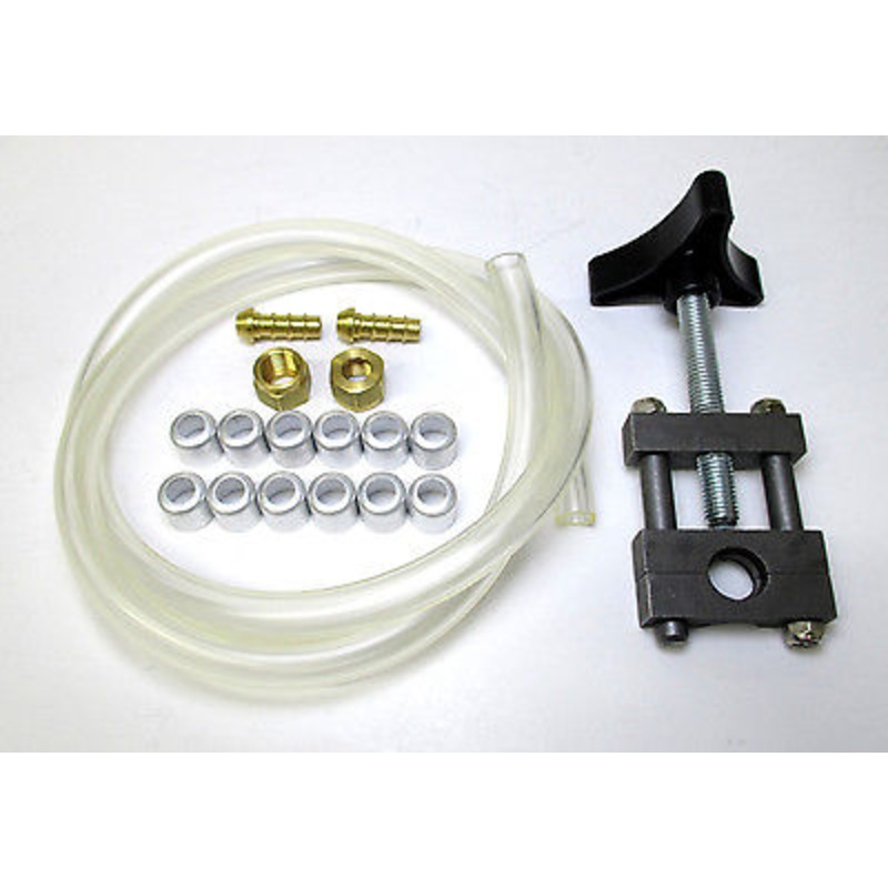 5/16 Fuel Line gas tube hose kit with ferrule press Triumph BSA ferrules crimp