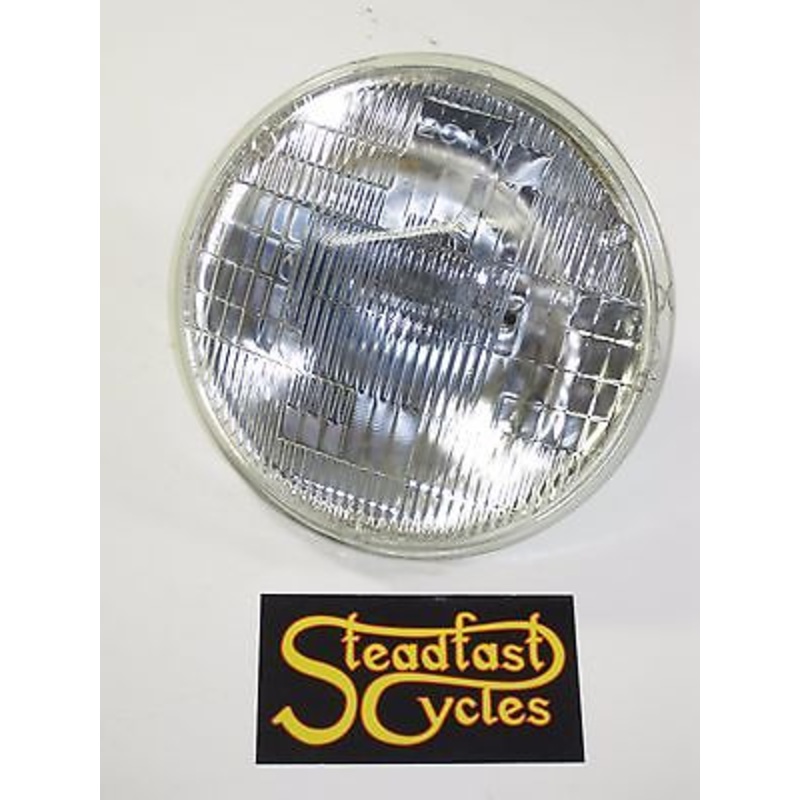5 3/4 motorcycle headlight glass sealed halogen lens 12v Triumph BSA 37.5/60W