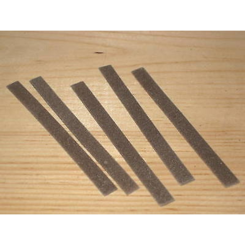 5 Flex files contact burnishing fine cleaning .04 points cleaner file 180 grit