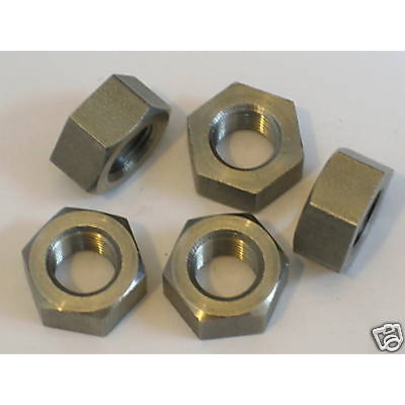 5 nuts CEI 1/4 x 26 tpi fine Stainless Steel nut Triumph Norton BSA