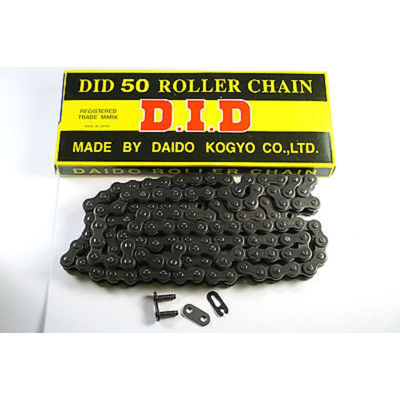 530 roller drive chain 500 650 750 Triumph 120 link DID Good final drive chain