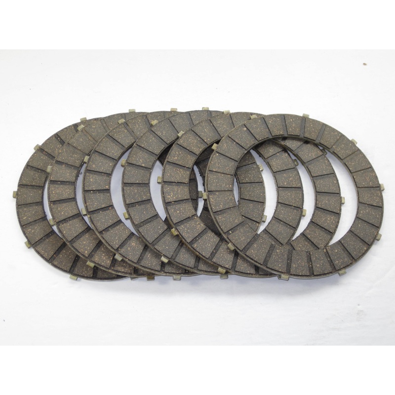 57-1362 Aluminum friction plate set 6 plates Triumph BSA racing light weight UK made
