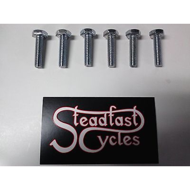 6 CEI Bolts 1/4x26x3/4 Triumph BSA Matchless Norton Bolts BSC Cycle