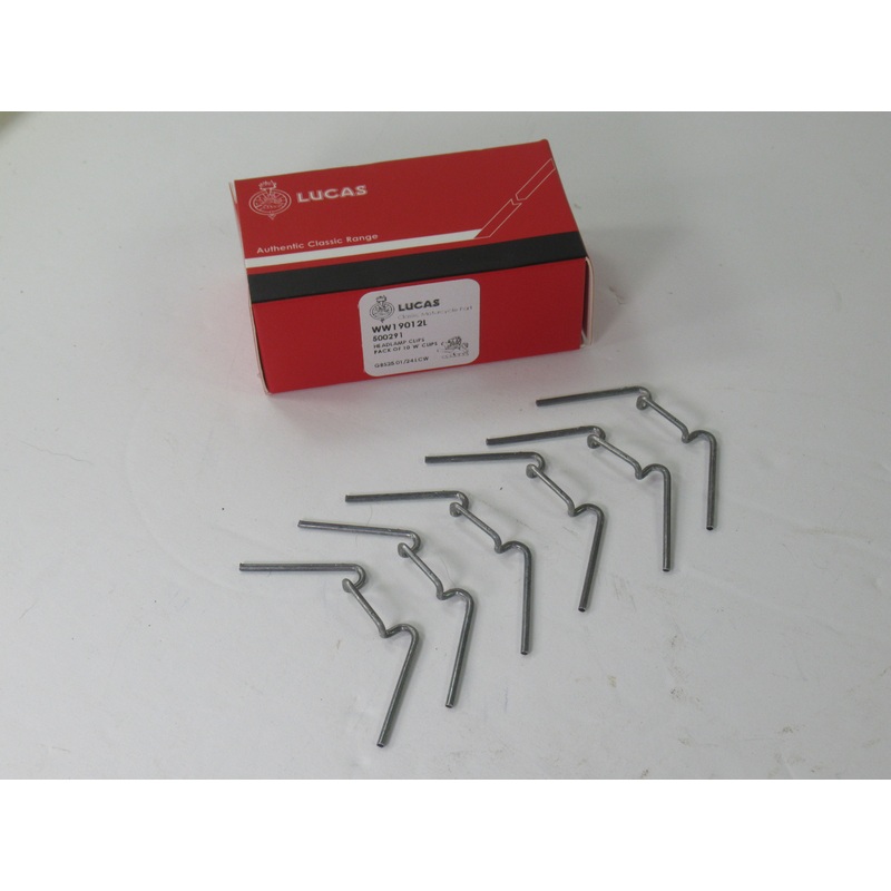 6 CLIPS fixing WIRES LUCAS copy 504665 Headlight clips head light lens clip wire retainer