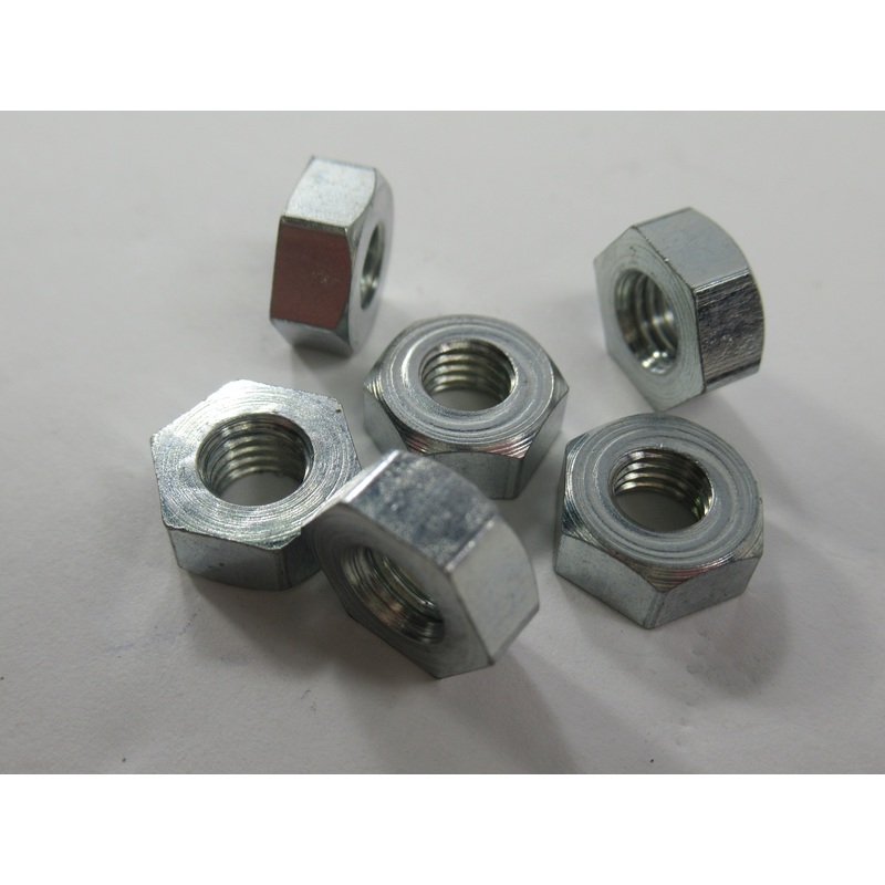 6 nuts rocker box nut set 82-0879 Triumph T120 TR6 T100 1963 to 70 F879 bar cut