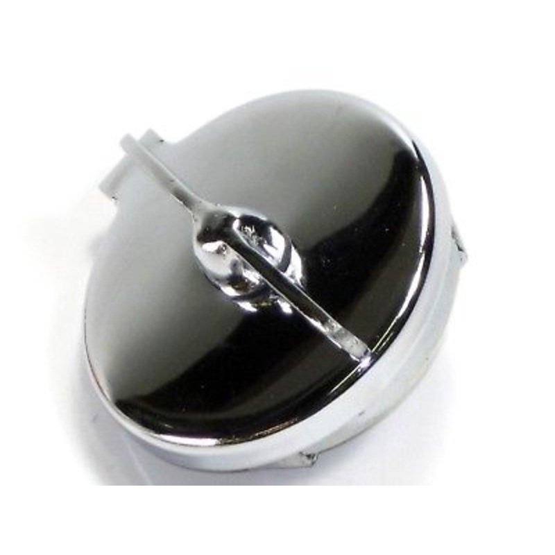 66-8351 BSA NORTON hinged gas cap 2 1/2 AJS 500 single chrome expanding finger