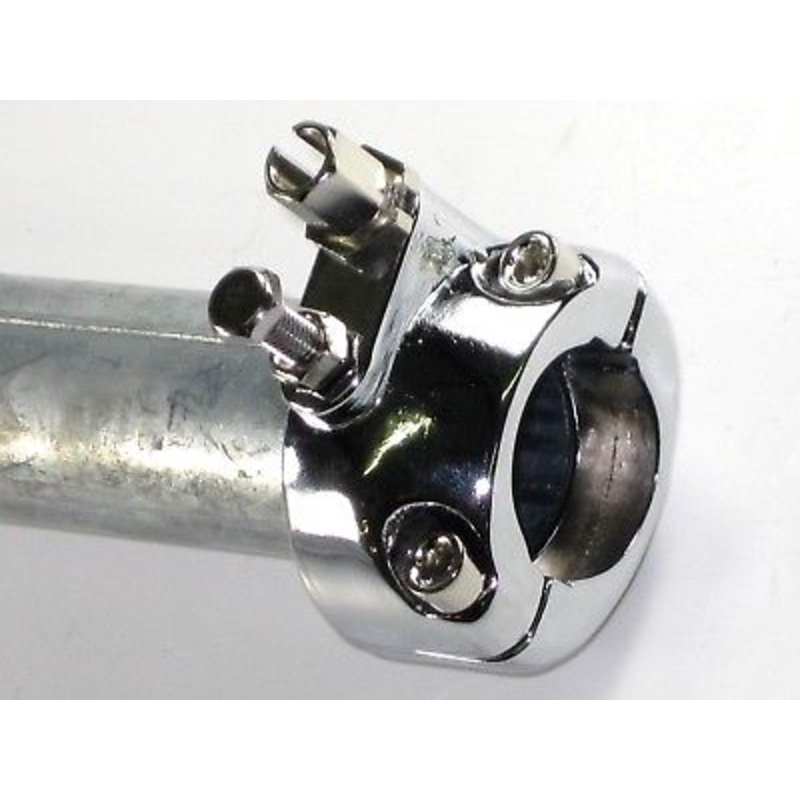 7/8 single carb twist Throttle assembly Vintage Norton BSA Triumph 1/2 turn