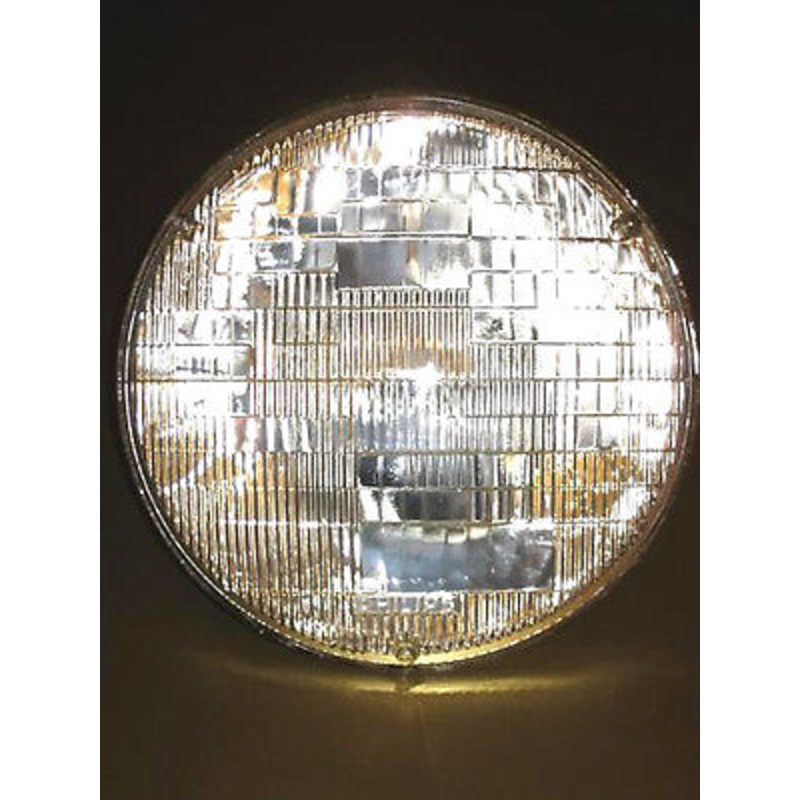 7 headlight glass sealed beam 6v light Westinghouse or Phillips NOS 6 volt