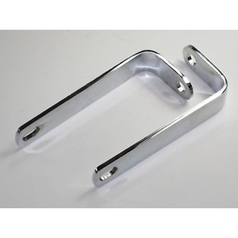 70-7641 70-7642 Triumph exhaust pipe L bracket stay set T100 Right Left