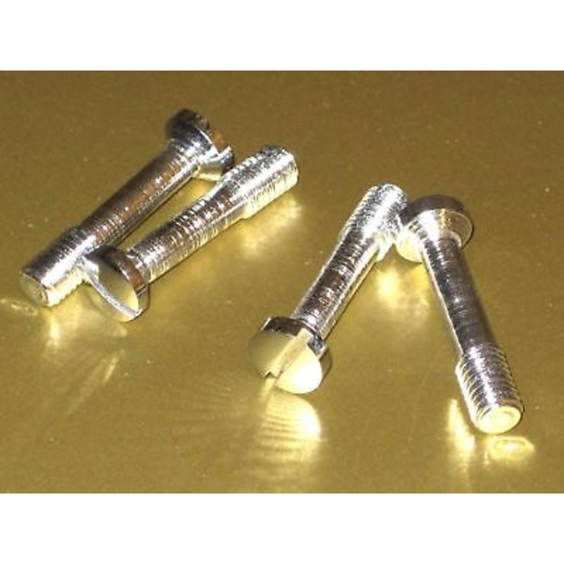 82-2936 parcel grille 4 screw set Triumph gas petrol chrome tank rack SCREWS