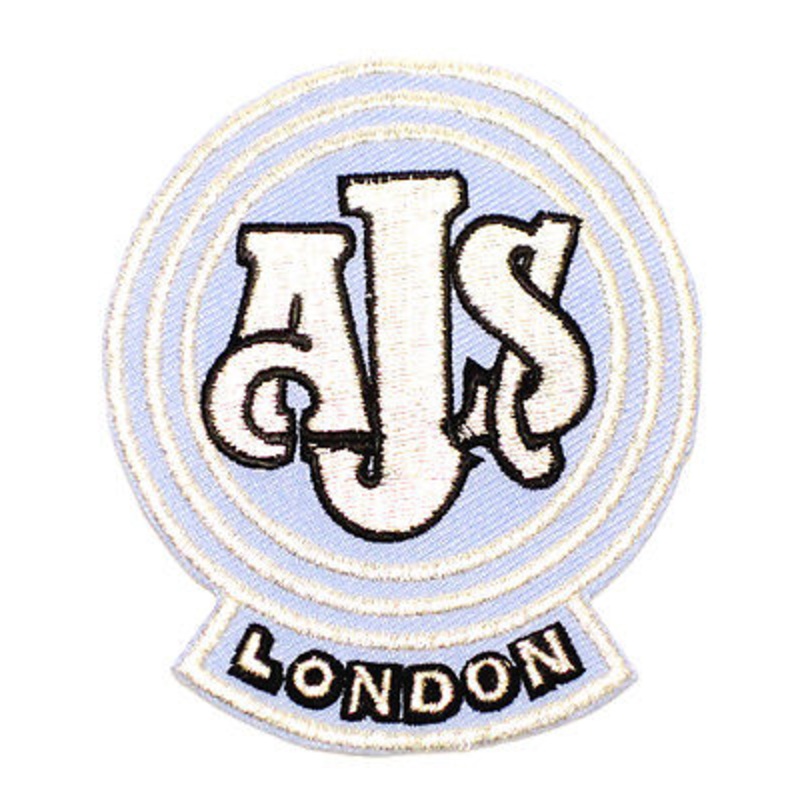 AJS patch London matchless vintage motorcycles