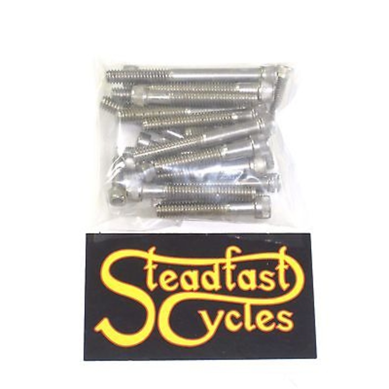 Allen screws kit BSA B44 441 unit single 1969 & 1970 sidecover stainless set