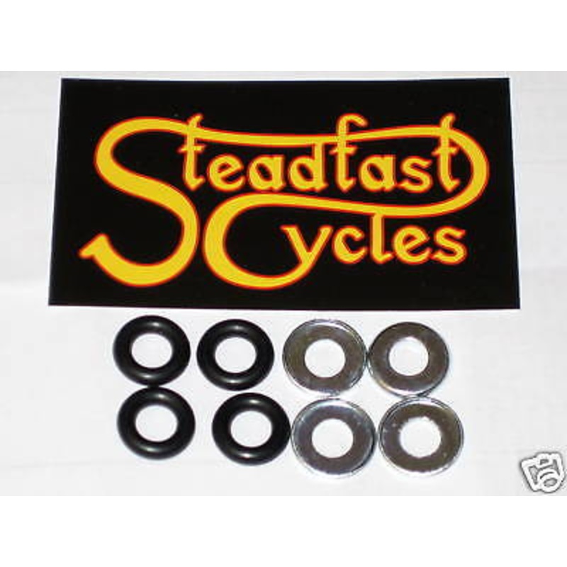 Amal cupped carb mounting washer & O-ring Triumph BSA washers 70-9555 70-9554