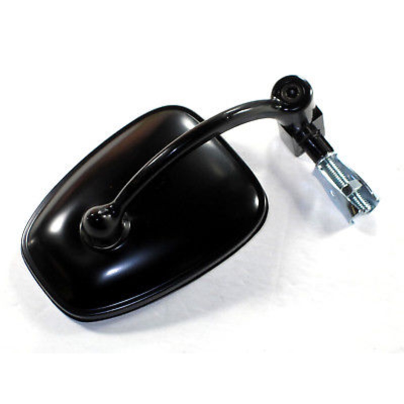 Bar End Mirror black motorcycle 7/8 bar handlebar NEW left or right universal