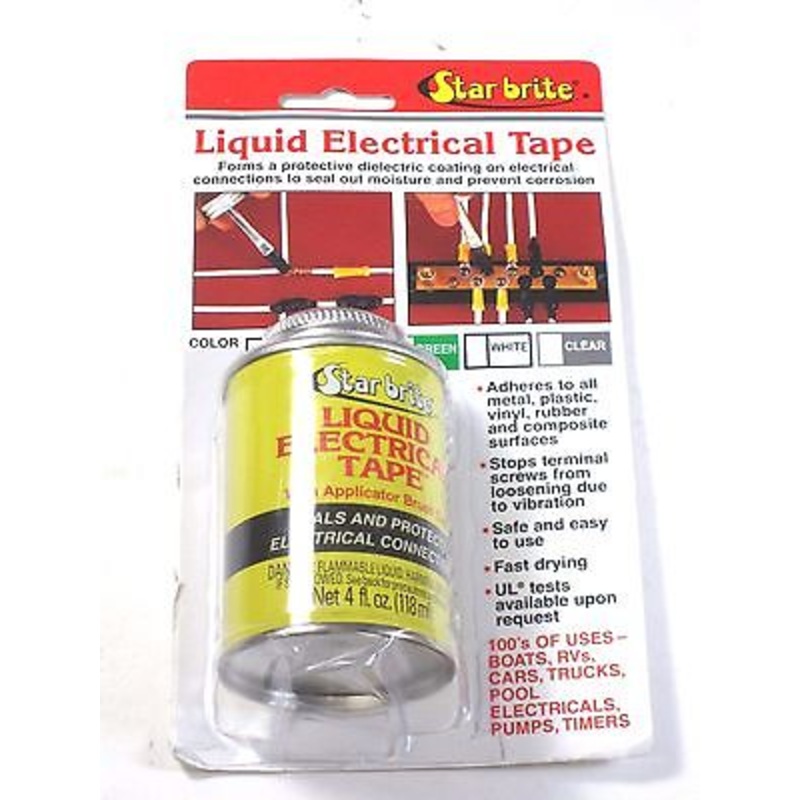 Black Liquid electrical tape 4 Fl OZ