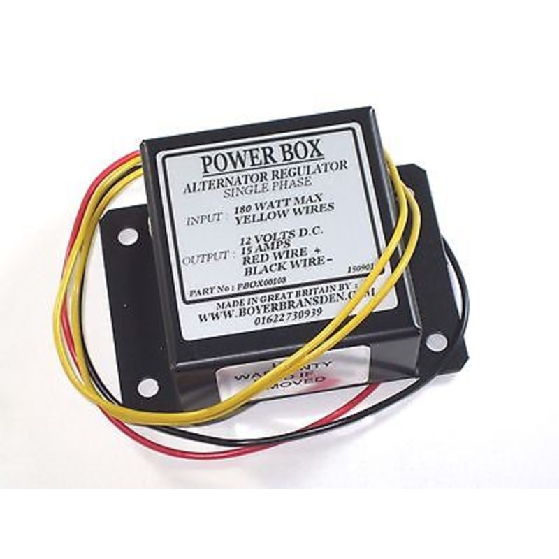 Boyer Battery eliminator powerbox Triumph Norton BSA regulator rectifier