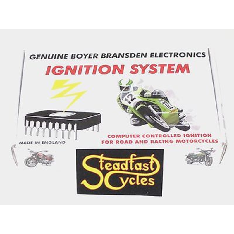 BOYER BRANSDEN 12 volt electronic ignition Single Triumph BSA C15 B44 B50 C25