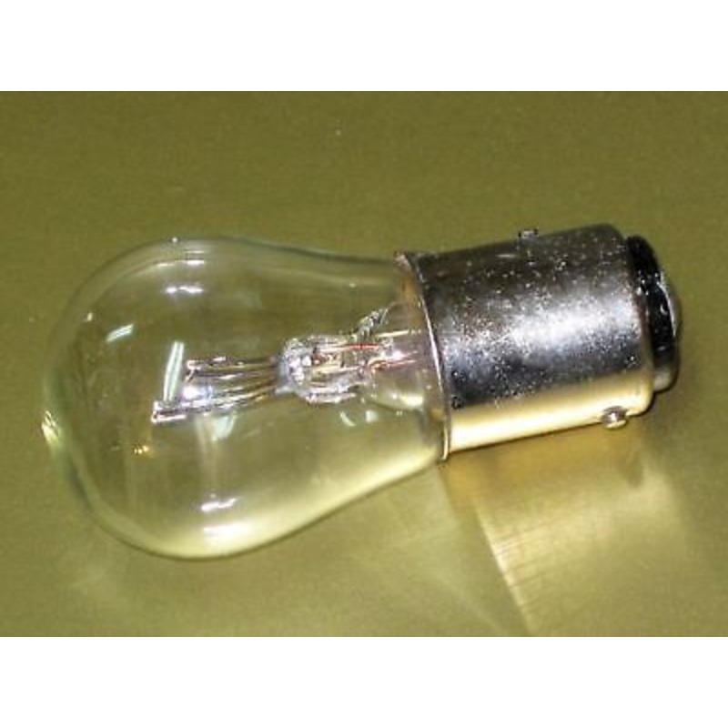 Brake light bulb 6v 6 volt bayonet offset 384 R 21/5 CP tail light 21/5W 21