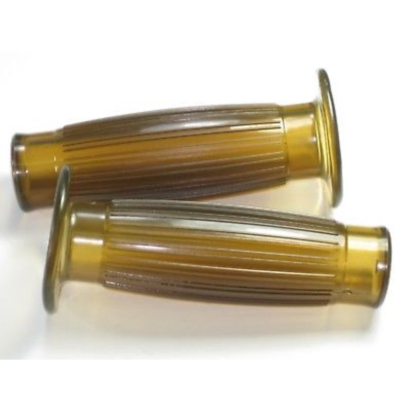 Brown Gum 97-2125 97-2142 Triumph Norton BSA 7/8 Handlebar grips grip set