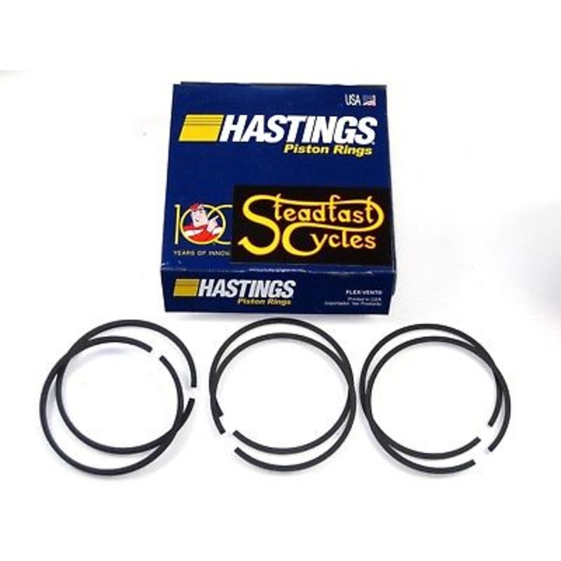 BSA A10 piston RINGS pre-unit 650 twin Hastings STD Standard ring set USA made