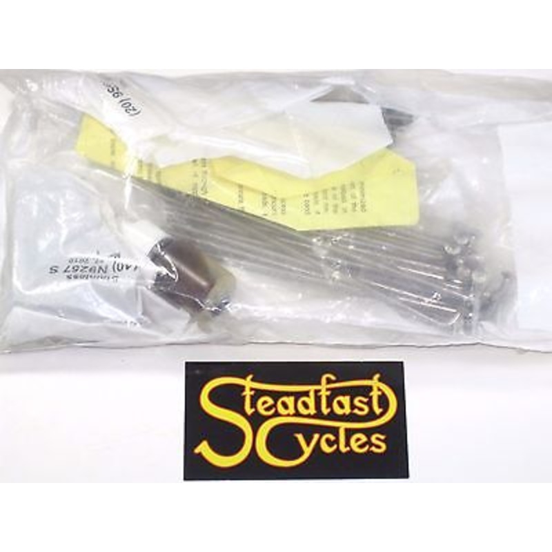 BSA A65 Spitfire & DBD GS Front drum wheel spokes 19 190MM racing hub