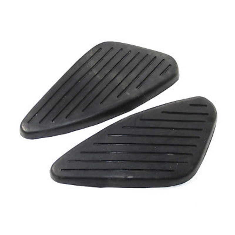 BSA C15 B40 A65 A50 Knee Pads Black UK MADE kneepads 500 650 441 & 250