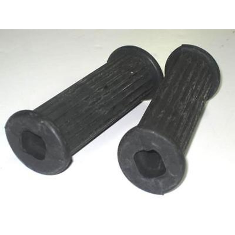 BSA footrest rubber set A7 A10 pre-unit to 1962 rubbers 29-7551 front foot  B31 C15 B40 A65